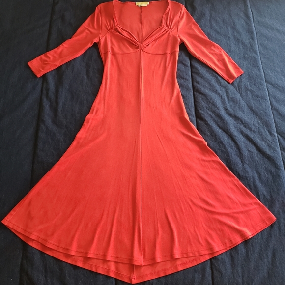 Woman in a Red Dress by Kors - Picture 3 of 7